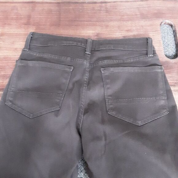 NYDJ Lift Tuck Jeggings Deep Brown Size 4P Excellent Condition - Picture 5 of 13